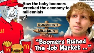 Boomers Wrecked Society … Millennials Stuck Working Minimum Wage 
