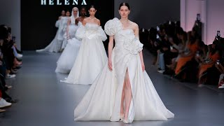Helena Bridal Spring 2025 | Barcelona Bridal Fashion Week - 4K