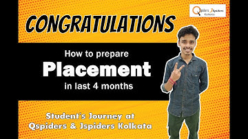 Student Placement Roadmap of a Java Developer by QSpiders & JSpiders | Kolkata