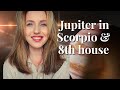 The SCORPIO Philosophy (Jupiter 8th) | How You Attract GOOD LUCK & FORTUNE | Hannah’s Elsewhere