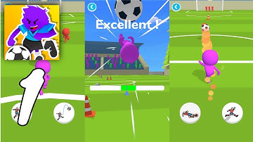 Soccer Runner Gameplay Walkthrough #1 (Android, IOS)