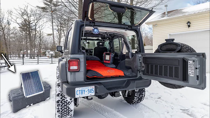 Cheap & Easy Jeep Camping Setup + Off Grid Trunk (Beginner)