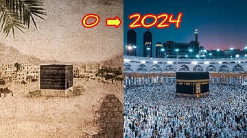 Evolution of kabba | 0 to 2024 |  future structure of kaaba | mecce | Future structure of Makkah