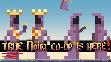 We finally have TRUE online co-op in Noita!