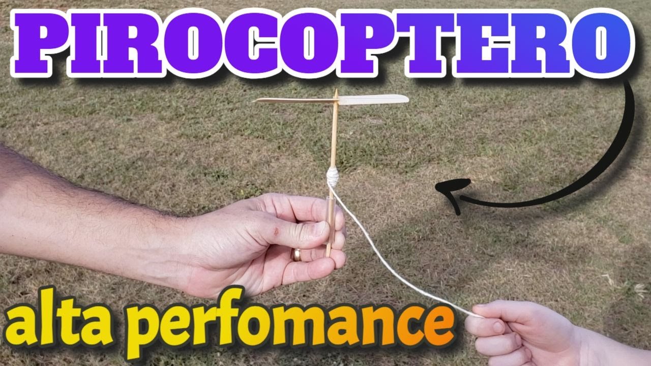 Como fazer um PIROCOPTERO de alta performance — EP. 50 - YouTube
