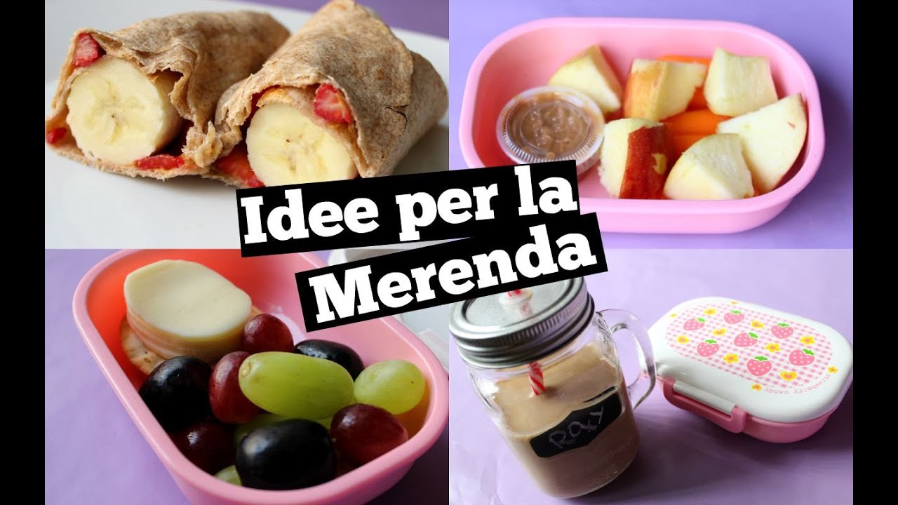 IDEE PER LA MERENDA ❤ RITORNO A SCUOLA CON ROXY