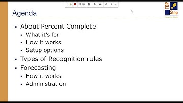 Percent Complete Revenue Models in OpenAir