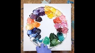 Impasto Painting With Only Palette Knives
