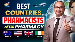 Best Countries for Pharmacy Jobs After Pharmacy 💊 | USA vs UK vs Ireland vs Australia Visa Guide