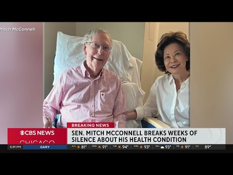 Mitch McConnell gives health update