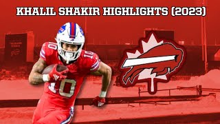 'Champions' | Bills WR Khalil Shakir 2023 Highlights