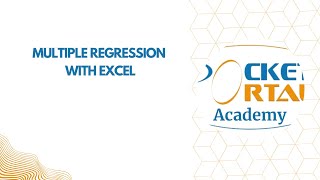Multiple Regression with Excel