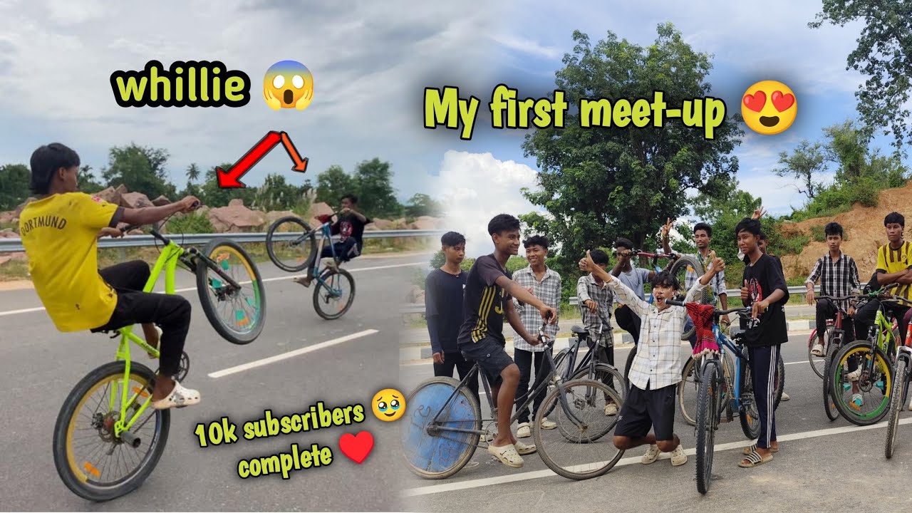 Karbi Riders 10k subscribers Celebration 🎉 || My first Meet-up 😍 || Thanks You Guys ...