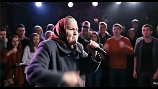 картинка: Бабка ЧИТАЕТ реп 120 bpm. Бабушка воспитывает молодёжь #3
