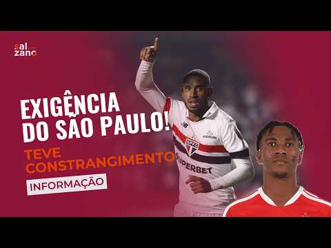 INTER: ANDRÉ SILVA! | SÃO PAULO É TAXATIVO! | BENJAMIN! | DÍVIDA POR ELE! | PODE PARAR NA FIFA...