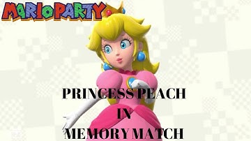 Mario Party 1 - Princess Peach in Memory Match