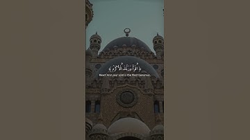 تلاوة خاشعة: اقرأ بقلبك! (القرآن يريح القلب)