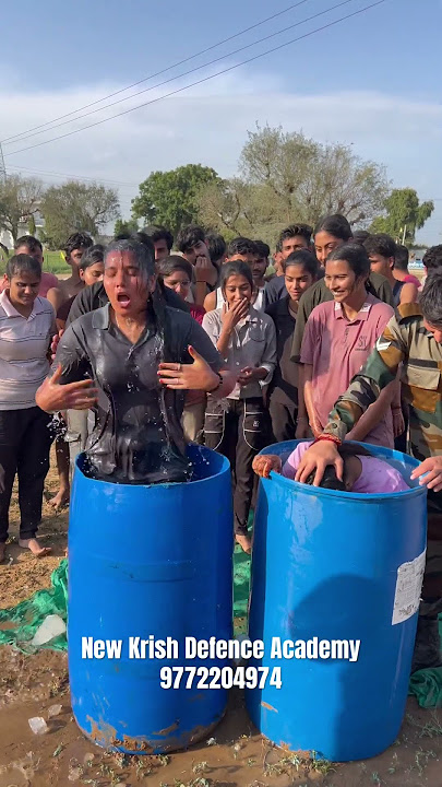 Commando girls ice bath 🔥😱 #army #indianmilitary #motivation #indianmilitary #ice #icebath #viral
