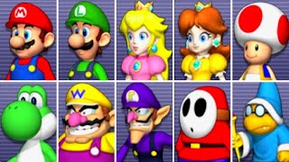 Mario Party 9 - All Characters