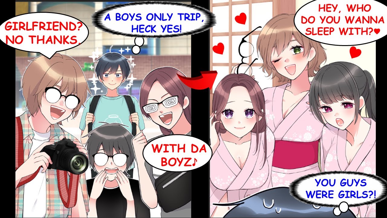 Turns Out, Among My Close Group of 4 Nerd Buddies, Everyone Except Me Was a Girl.[Manga Dub][RomCom]