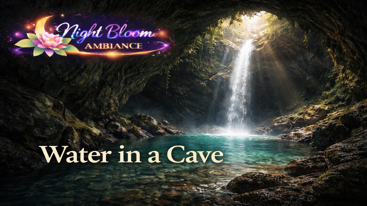 💧 Water in a Cave — Deep Underground Ambience