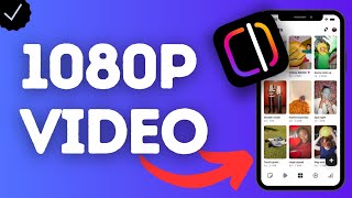 How to Change Recording Resolution to 1080p in Instagram Reel Edits app?
