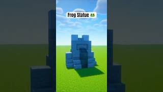 Minecraft Frog Statue Build!