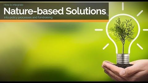 Conclusion and course wrap-up[NbS for the local communities]