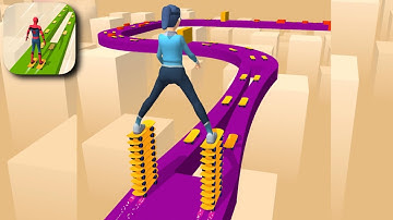 Skater Stacker Gameplay Walkthrough part 4 (iOS) @Lucifernani