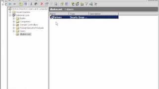 Configuring A Forest Trust.avi