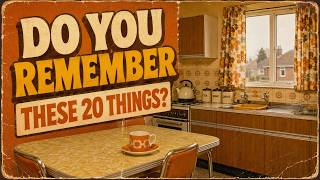 20 Things Every British Home Had in 1975