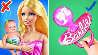 Hilarious Barbie Pregnancy Situations! *Cool Ideas for New Moms and Doll Hacks*