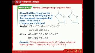 04-3 Congruent Triangles and Corresponding Parts