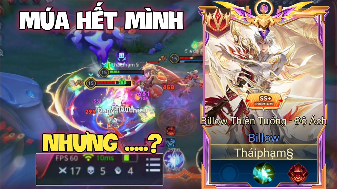 Liên Quân - Mãn Nhãn Với Trận Đấu Mà Billow Múa Hết Mình 