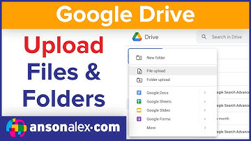 How to Upload Files and Folders to Google Drive