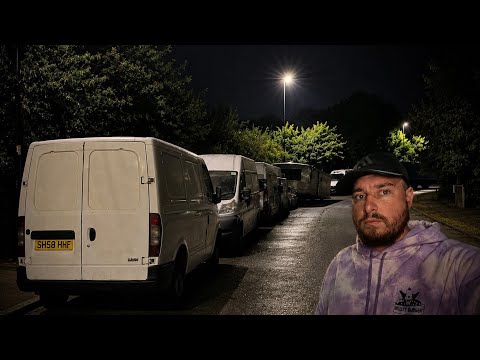 I Found a Road Full of Abandoned Vans - “Someone was Sleeping Here”
