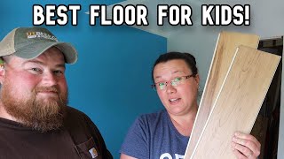 100% Waterproof Hickory Flooring!! Mobile Home Bedroom Renovation: SMARTCORE Plank Flooring