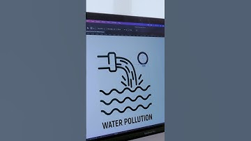 How to Design Icons in Illustrator | water treatment | Pixel Perfect Icons