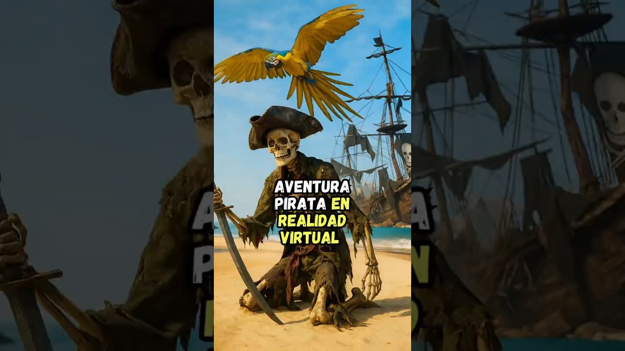 PIRATES VR JOLLY ROGER 🏴‍☠️ Aventura Pirata en el Caribe para REALIDAD VIRTUAL