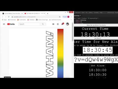 Python Project - Alarm Clock Tool