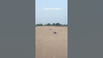 Swarm Algorithm in Action! #drone #ardupilot #swarmdrone