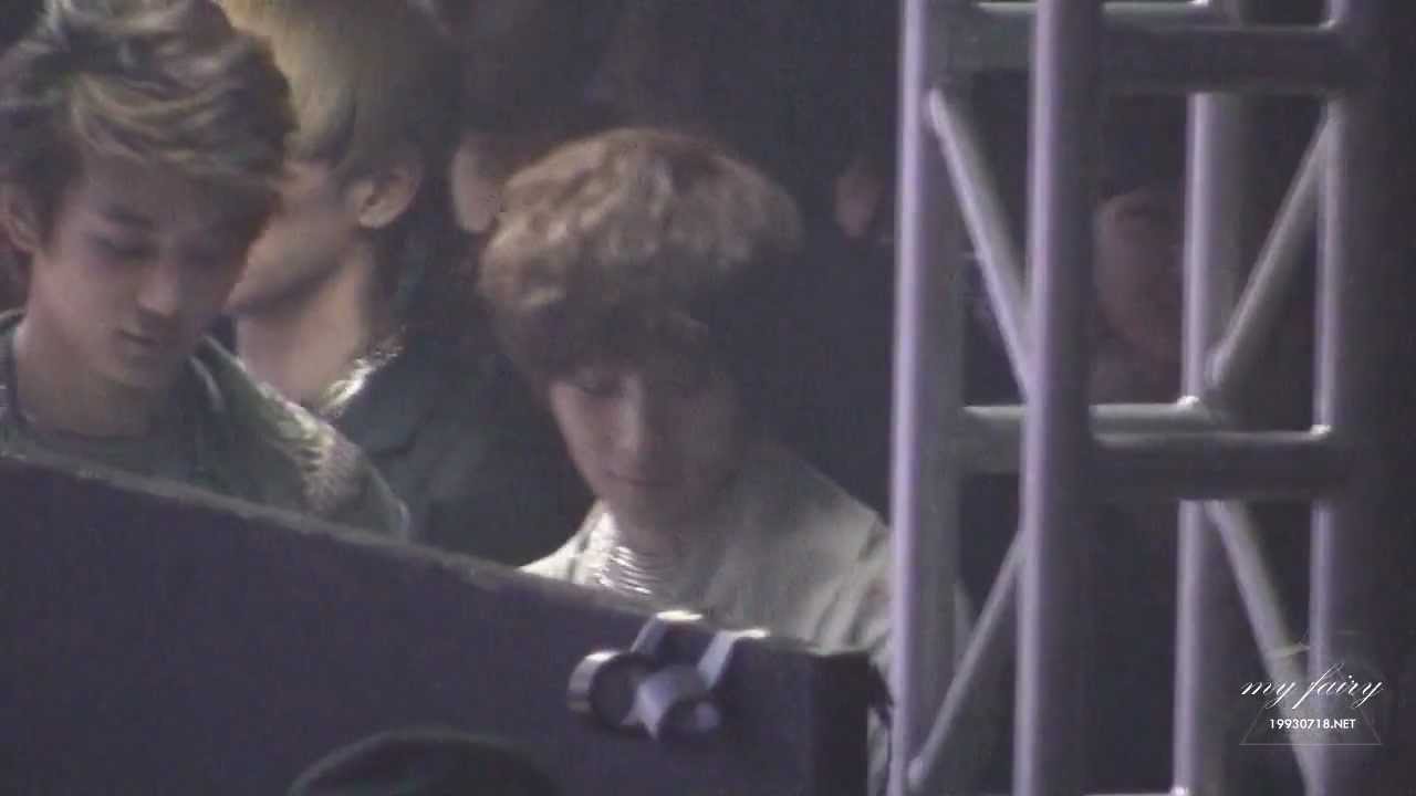 120420 Music Bank TAEMIN oh my darling hey you.♥