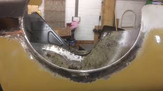 MG Midget Restoration (video 11) Battery tray, b post and rear wheel arch repairs, rotisserie mounts