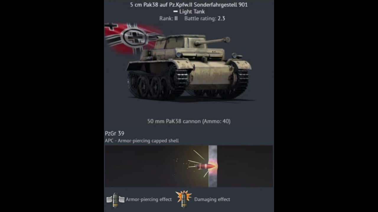 War Thunder | Pz.Sfl.Ic | #Shorts