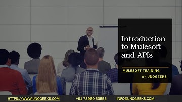 MuleSoft Training | Introduction to MuleSoft and APIs | MuleSoft training online