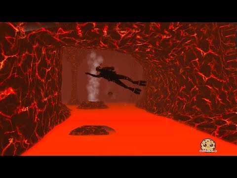 Swimming In Hot Lava Water Scuba Diving At Quill Lake Let S Play Roblox Video Game Youtube - roblox quill lake lava reactor