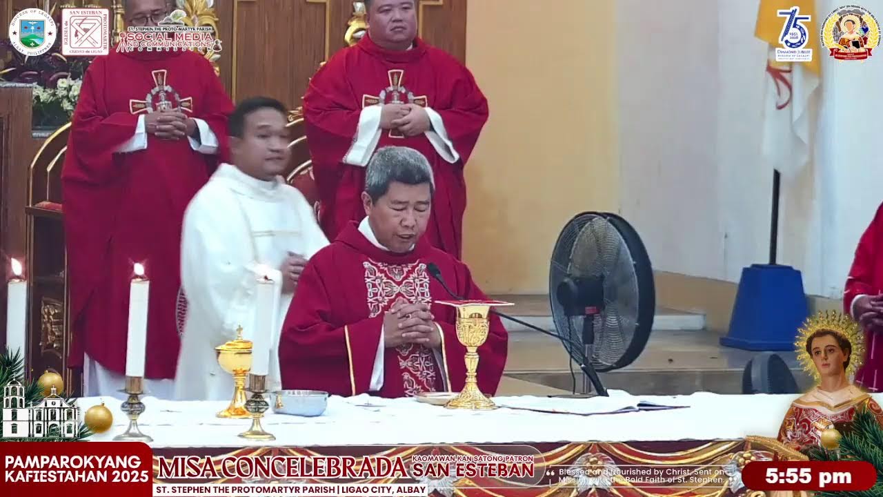 Misa Concelebrada | KAFIESTAHAN NI SAN ESTEBAN PROTOMARTIR