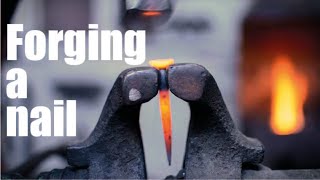 Blacksmithing : Making Nails  The Forge