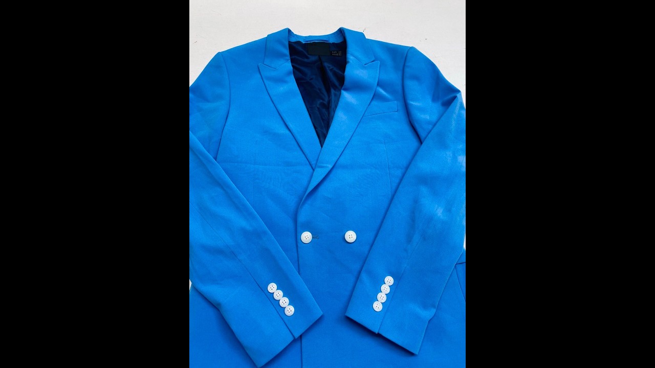 Мешок № г8244. Пиджаки женские Суперкрем. Арт 3191. Вес 17,4 кг. Кол-во 47 шт.