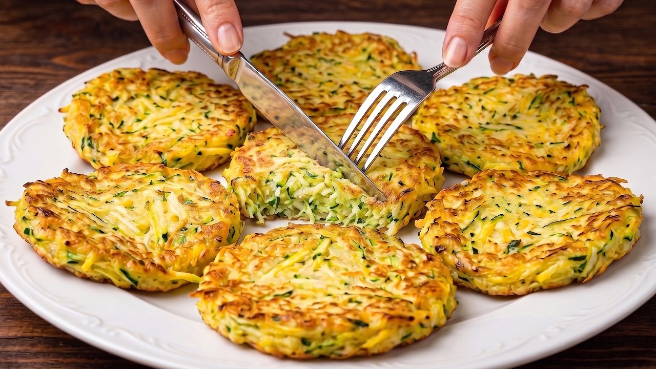 פנקייק קישואים פריך